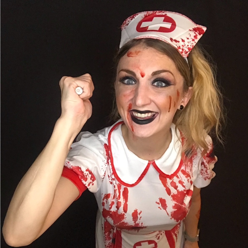Bloody / ZOMBIE nurse Halloween costume